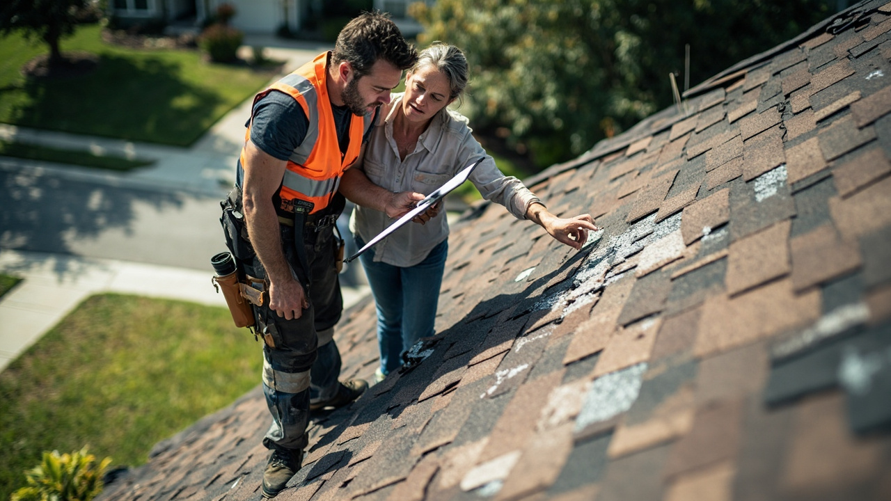How a Storm Damage Insurance Roofer Forces Your Claim Through