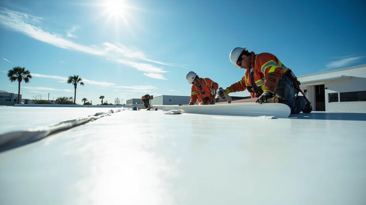 Why Orlando Commercial Properties Need TPO Membrane Roofing