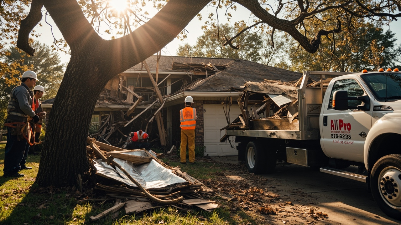How We Execute Tree Impact Roofing Services in Orlando