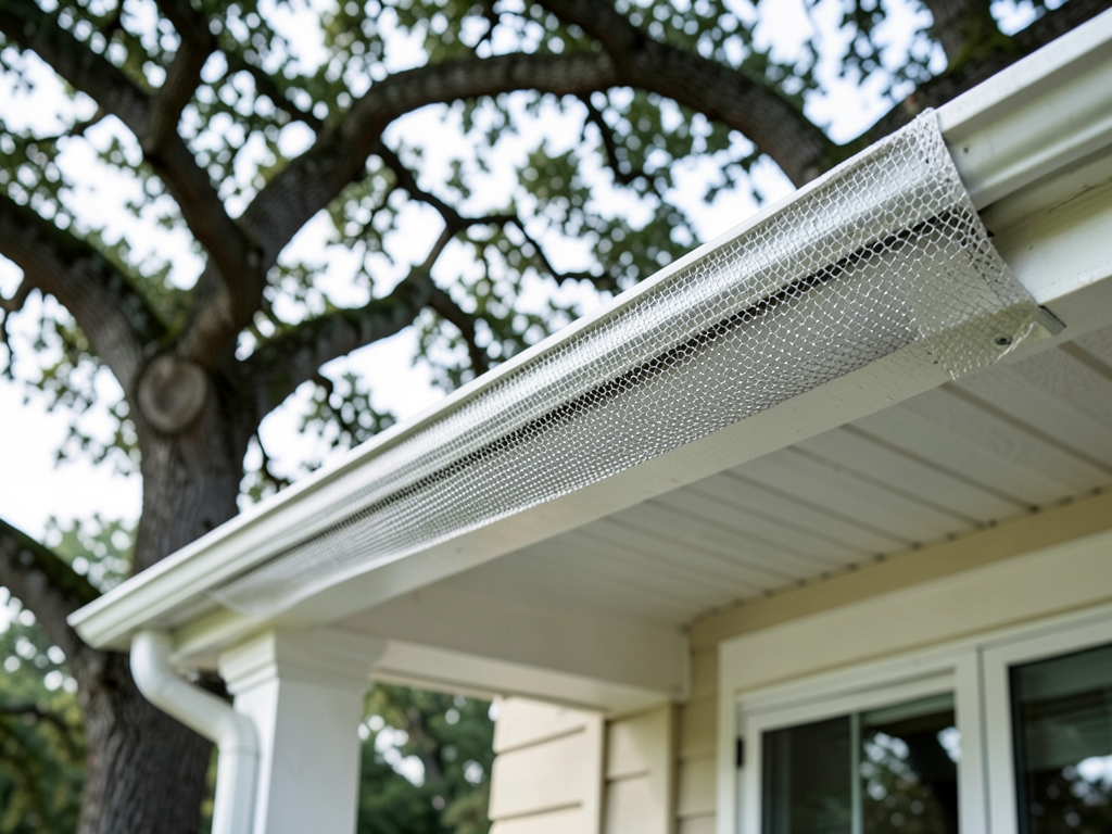 Do gutter guards actually work for the heavy oak t