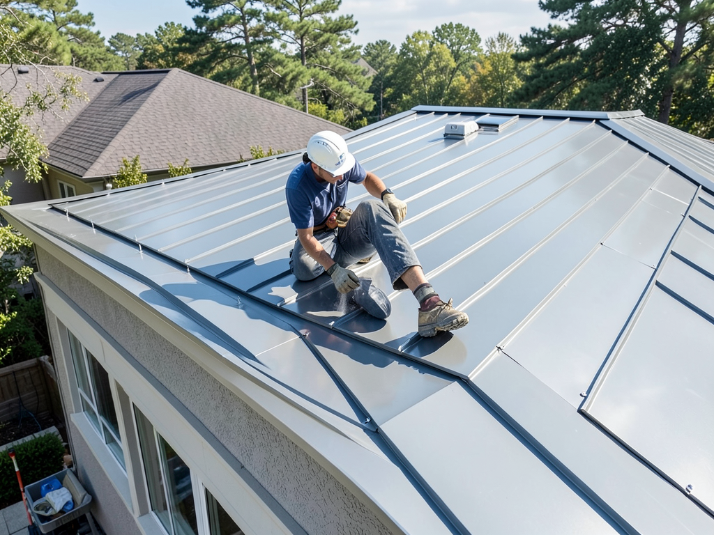 Upgrading to a standing seam metal roof for your e