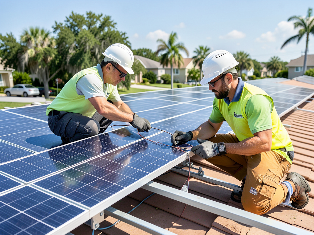 What happens to your lake nona solar panels when y