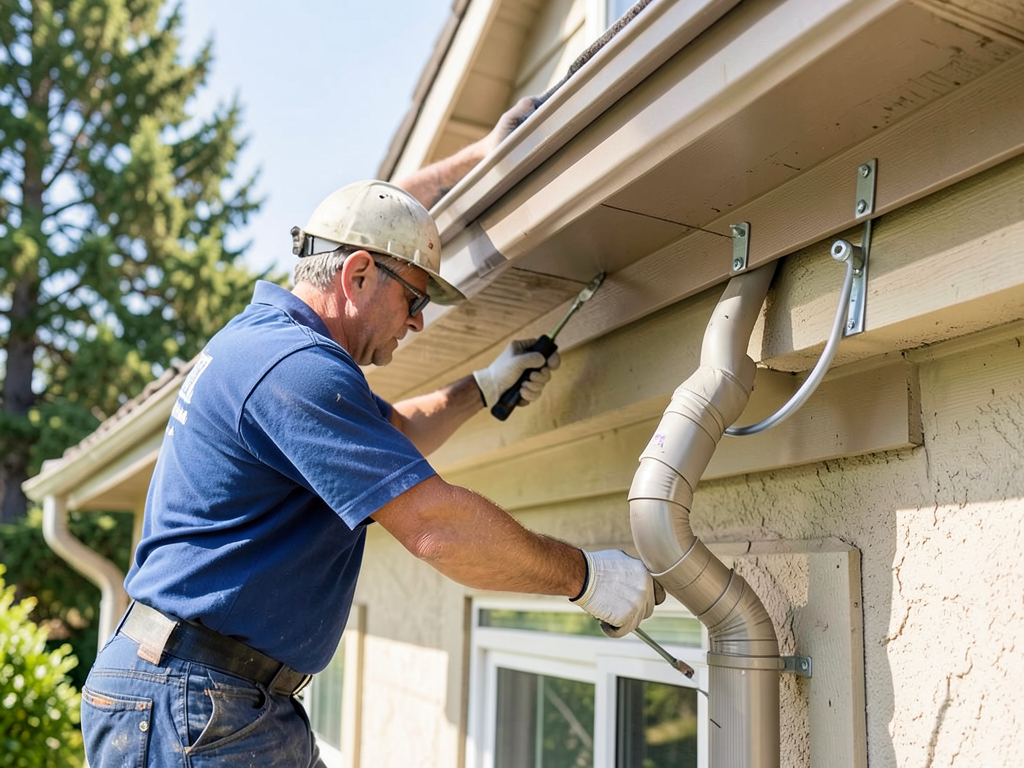 Why inch gutters are necessary for the heavy dow