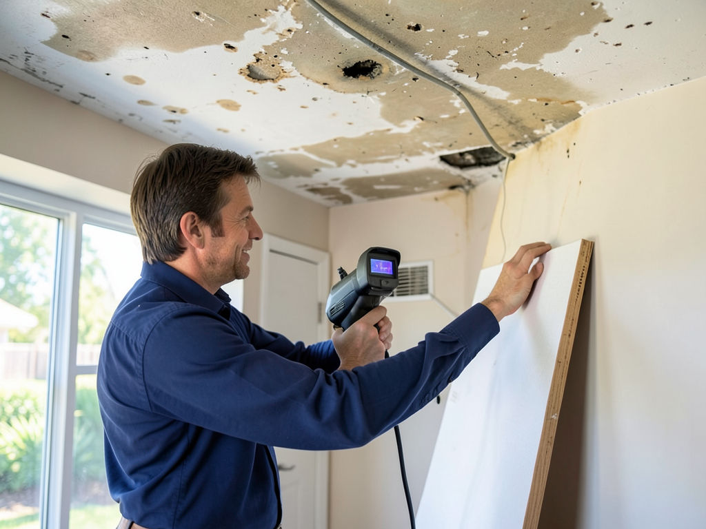 Why you see wet spots on your ceiling that aren t